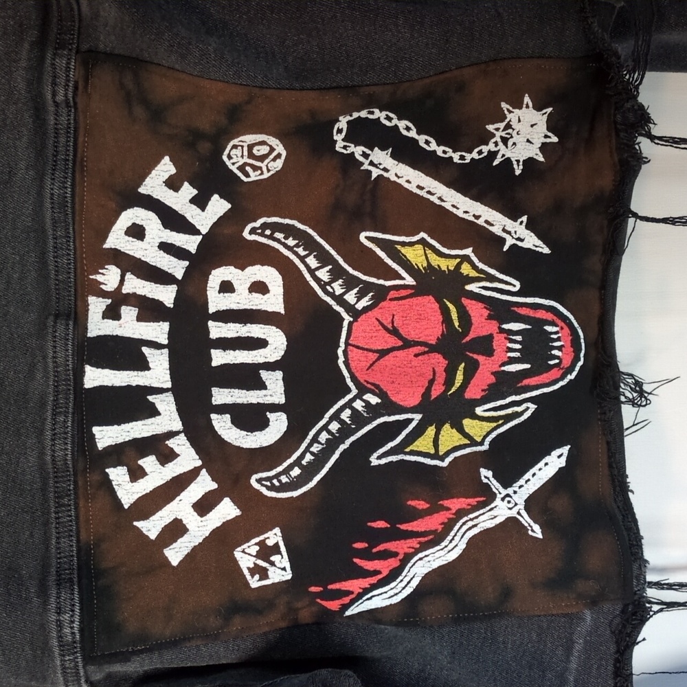 Stranger Things Hellfire Club Jacket - image 2